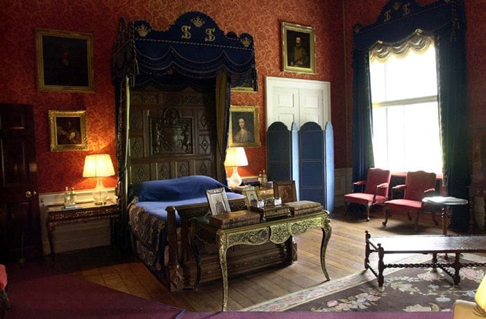 Dormitorio de Althorp House