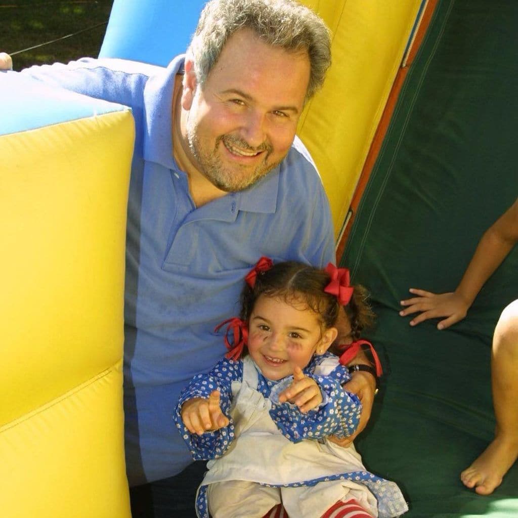 Raúl de Molina y su hija
