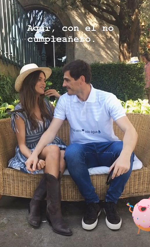 Sara Carbonero felicita a Iker Casillas en su 37º cumpleaños