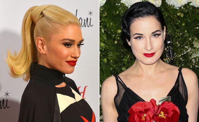 los mejores looks de celebrities con toque pin up