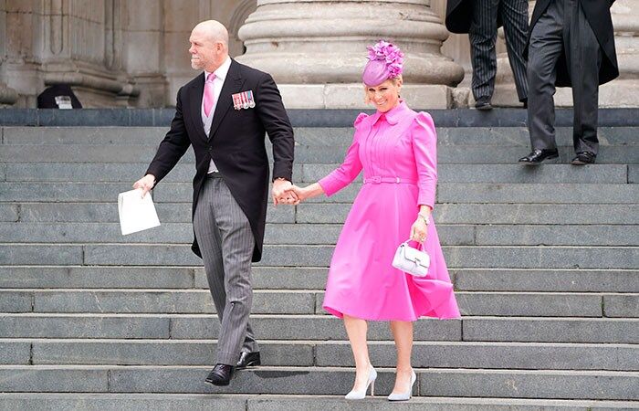 Mike y Zara Tindall