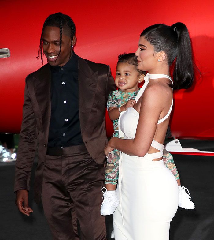 Kylie Jenner y Travis Scott 