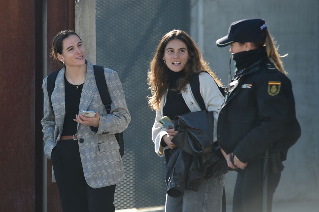 Las jugadoras Alexia Putellas, Irene Paredes y Laia Codina dan su versión en la Audiencia Nacional del beso de Luis Rubiales