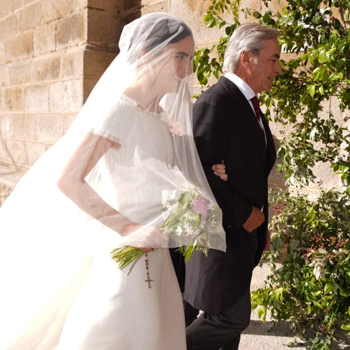 Blanca Sainz y su padre