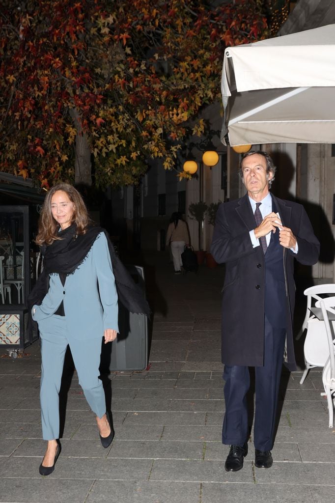 Blanca Suelves y Joaquín Güell, el pasado 18 de noviembre por las calles de Madrid