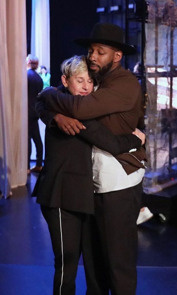 Ellen DeGeneres y Stephen \'tWitch\' Boss