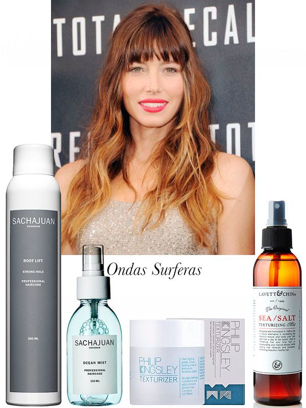 Look #1: Jessica Biel y las ondas surferas.
