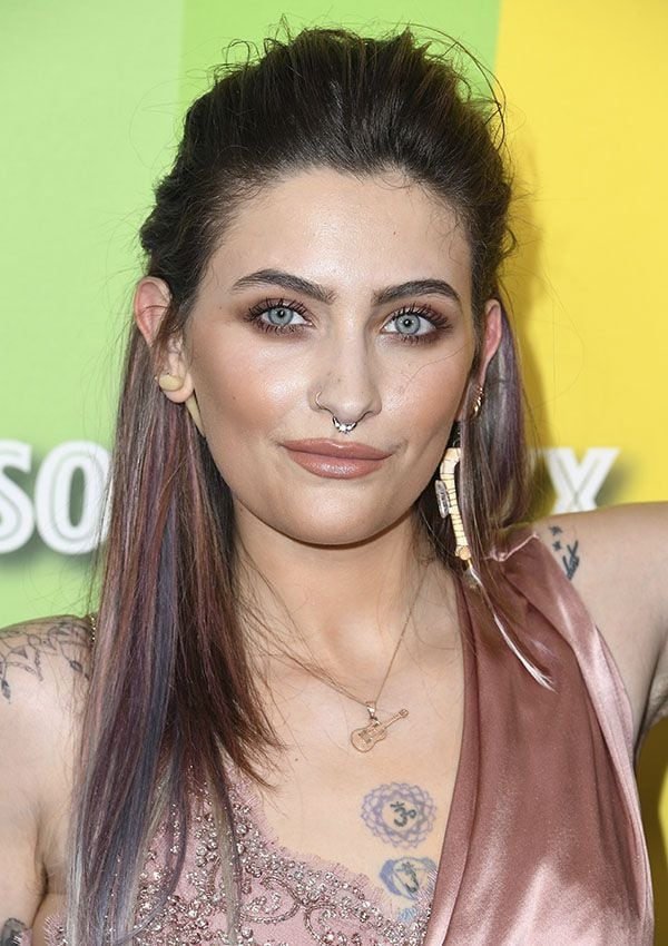 peinados gala amfar paris jackson