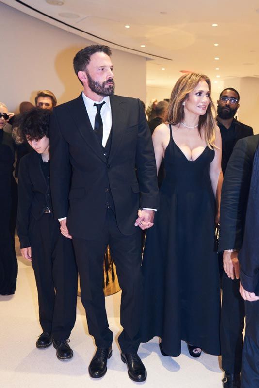 JLo y Ben Affleck en el funeral de JR Ridinger