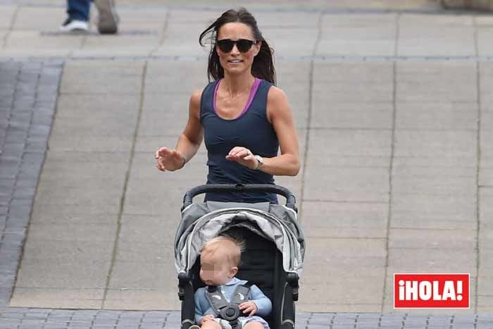 Arthur, el hijo de Pippa Middleton, sigue los pasos de su mamá en el 'gym' con tan solo 11 meses