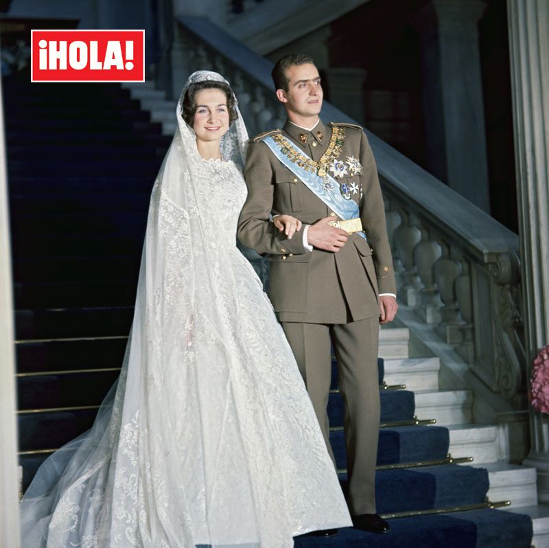 Boda rey Juan Carlos y reina Sofía