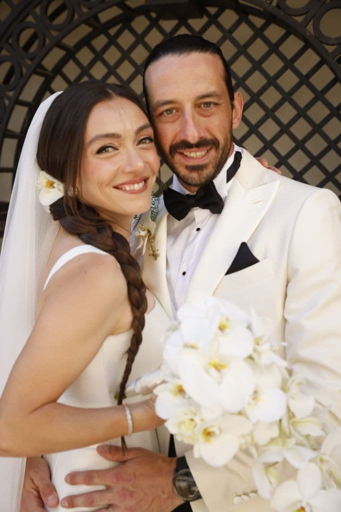 Merve y Cihan celebraron una boda sencilla e íntima