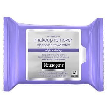 neutrogena makeup remover cleansing towelettes night calming
