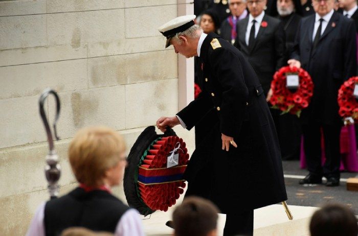 La Familia Real celebra el Día del Armisticio sin la Reina por primera vez en 22 años