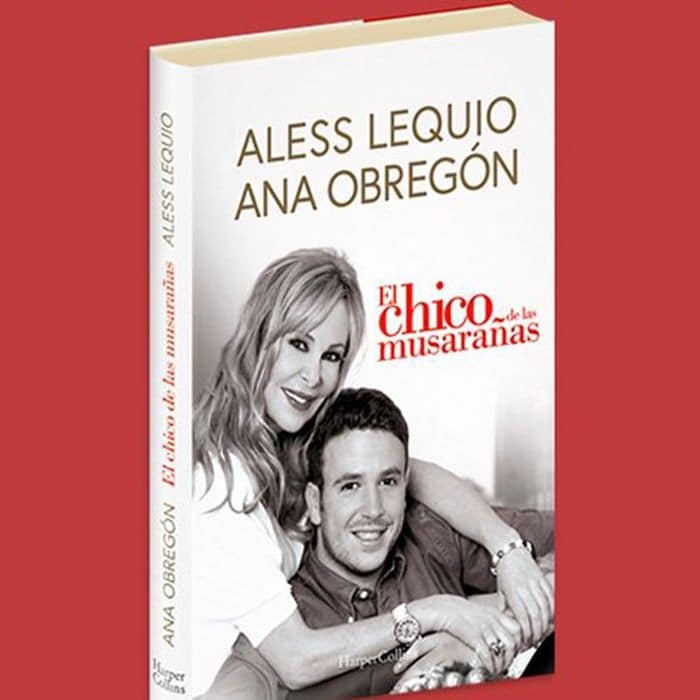 Ana Obregón muestra por primera vez la portada del libro de su hijo