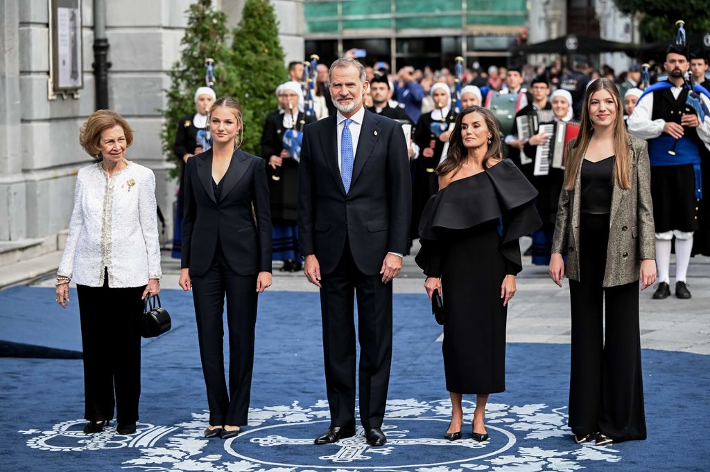 Familia Real en los Premios Princesa de Asturias