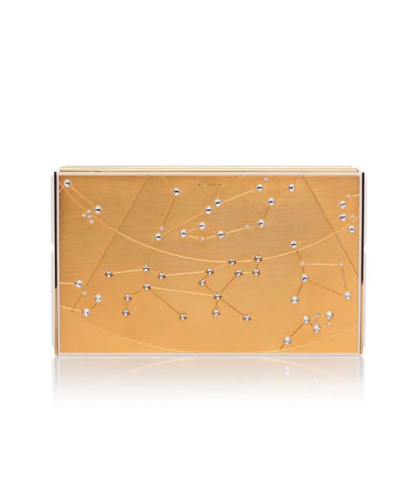 naeem khan zodiac clutch