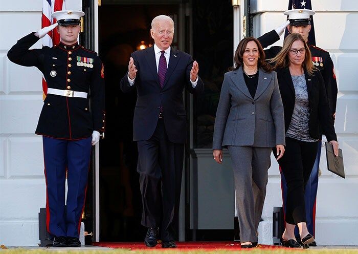 Joe Biden y Kamala Harris