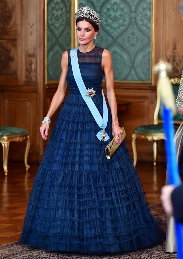 Reina Letizia de gala