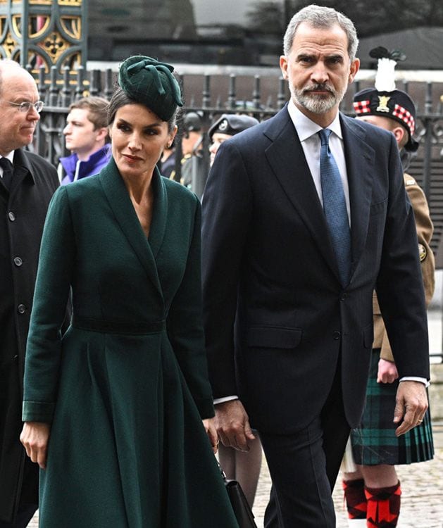 Los reyes Felipe y Letizia