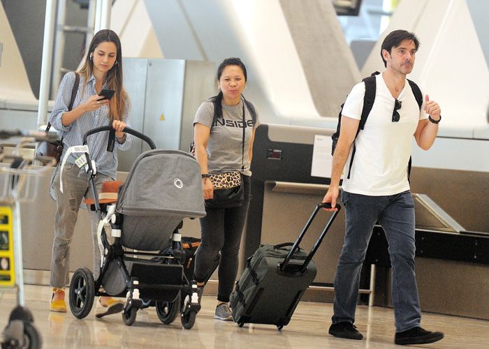 Ariadne Artiles, inseparable de su pareja y su hija Ari