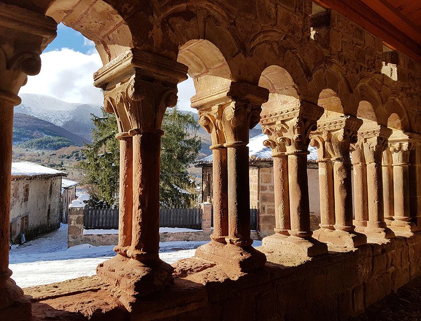 Iglesia, románico, Pineda de la Sierra, Burgos