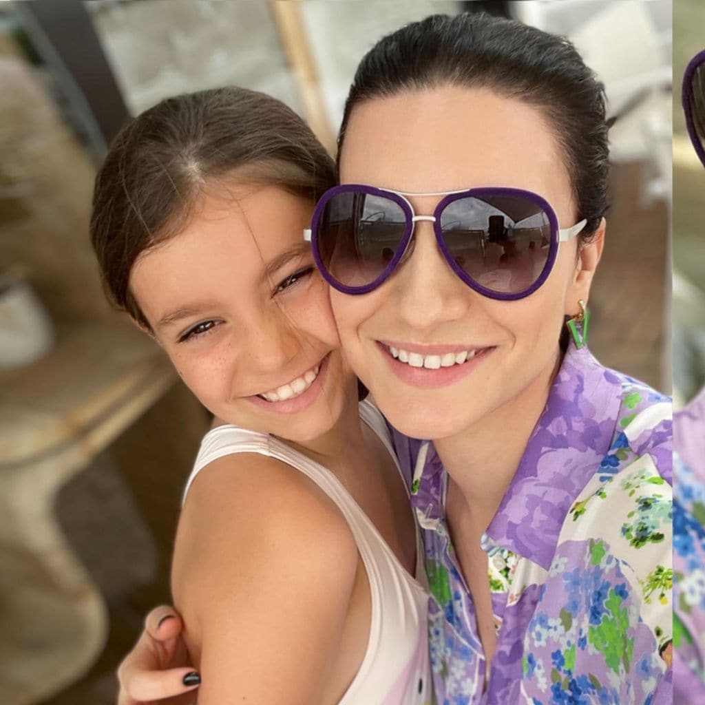 Laura Pausini y su hija Paola