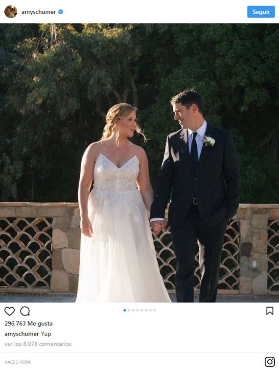 Amy Schumer y Chris Fischer se han casado