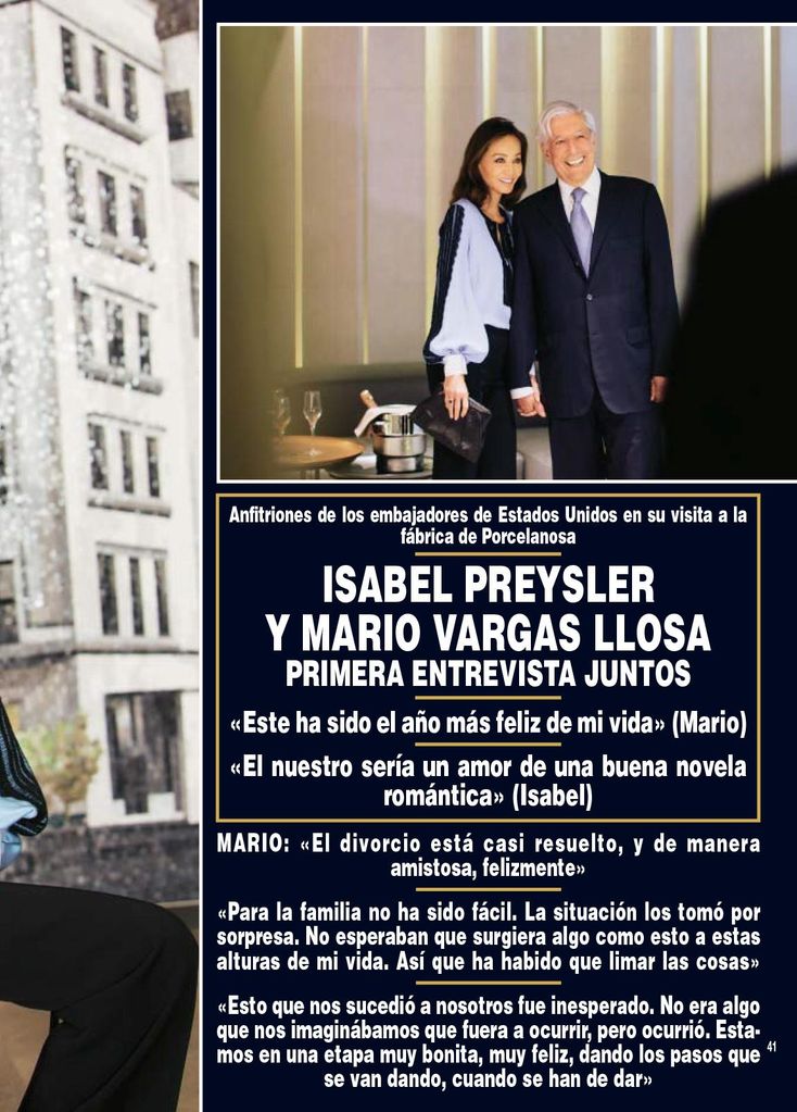 Isabel Preysler y Mario Vargas Llosa HOLA3732