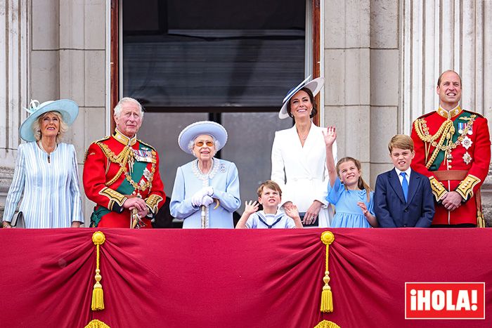 balcon trooping the colour