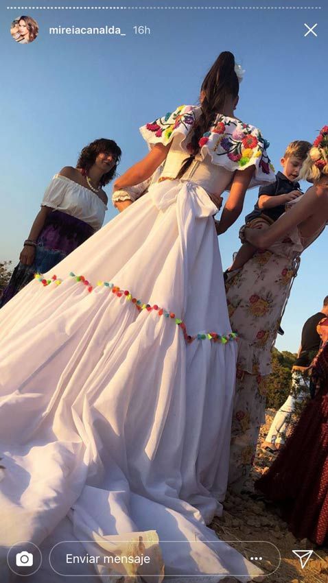 Vestido de novia de Mireia Canalda