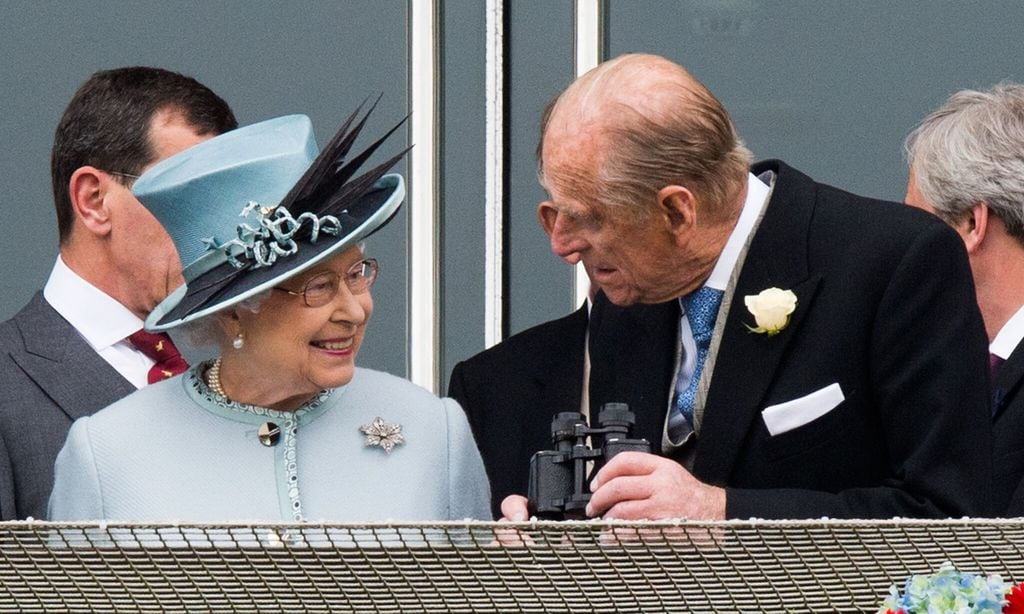 Reina Isabel y el príncipe Felipe