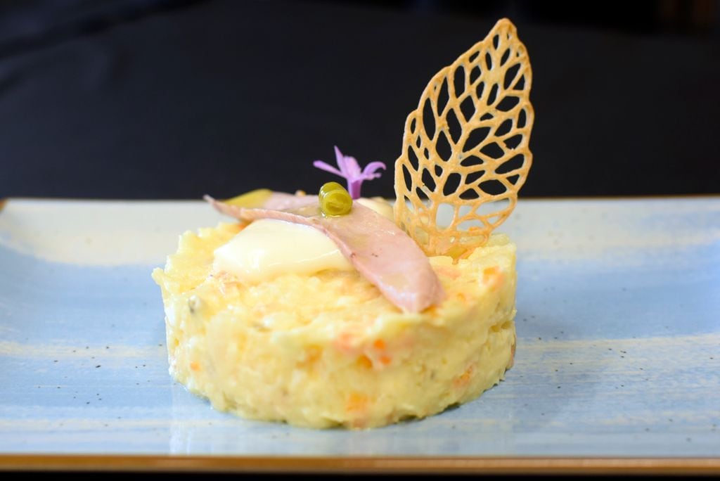 Ensaladilla rusa del restaurante madrileño Plademunt