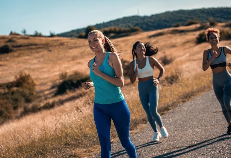 running chicas