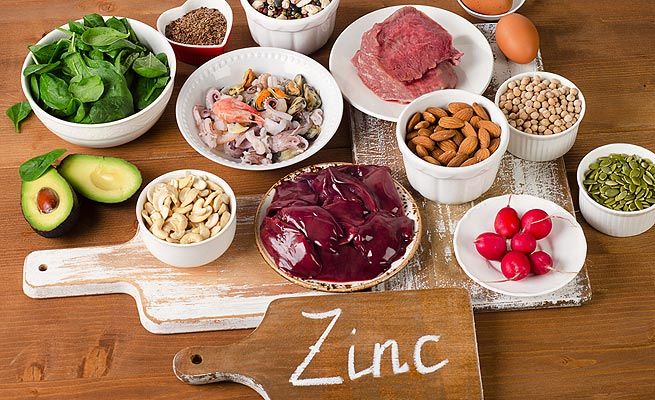 zinc dieta