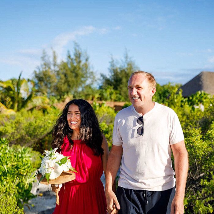 Salma Hayek y Francois-Henri Pinault