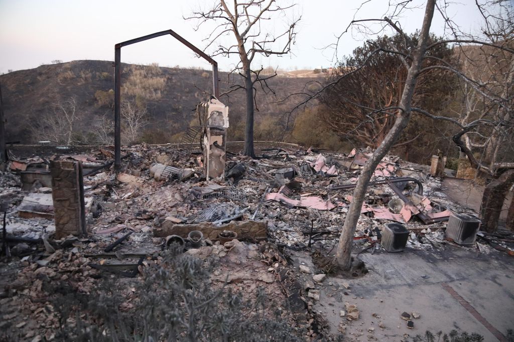 Casa Mel Gibson tras incendio Los Ángeles