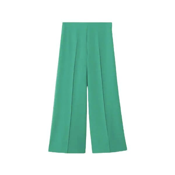 pantalones palazzo mango