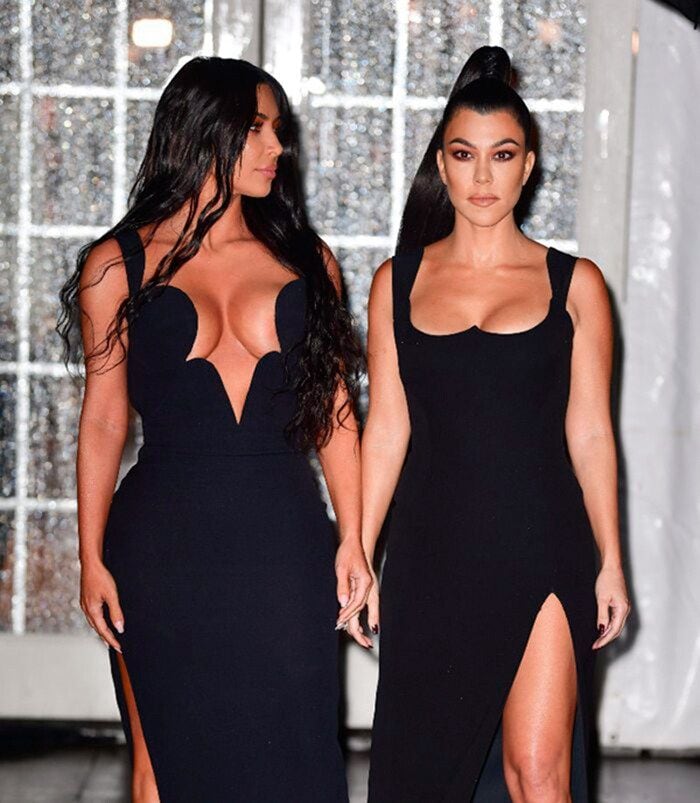 Kim y Kourtney