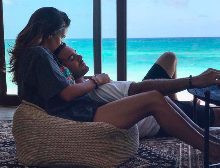 Pablo Lyle y su esposa