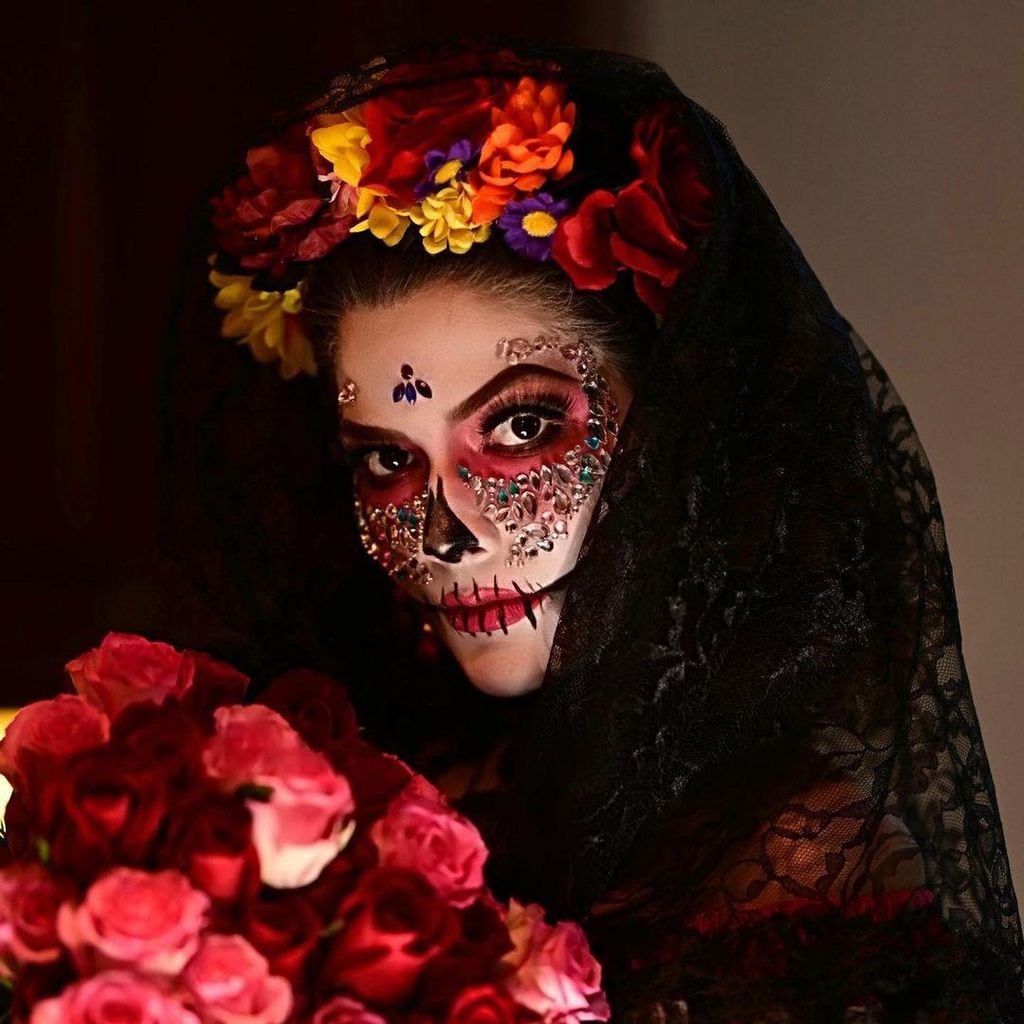 ana patricia g mez celebra d a de muertos