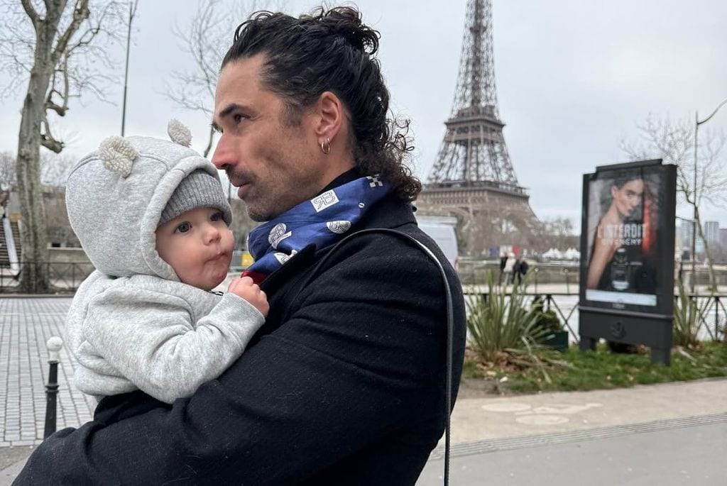 Matías Novoa y Michelle Renaud en París