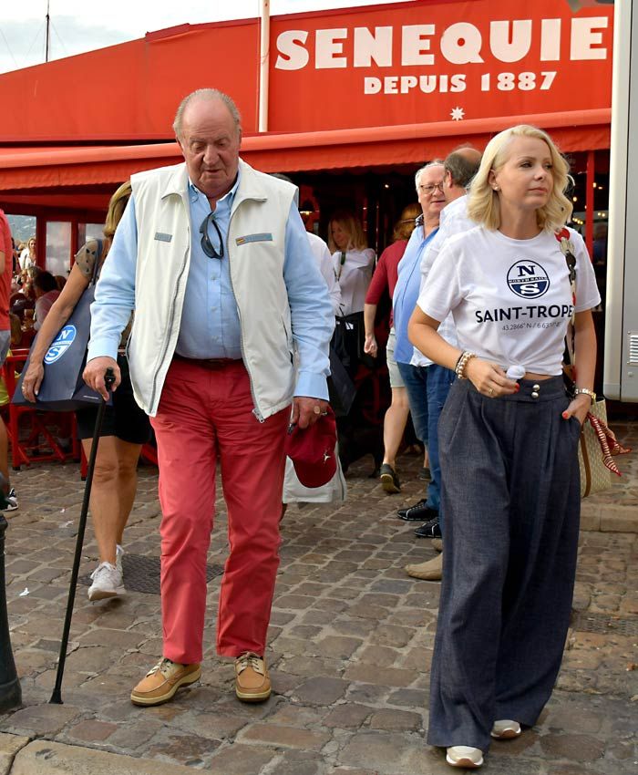 El Rey Juan Carlos en Saint Tropez