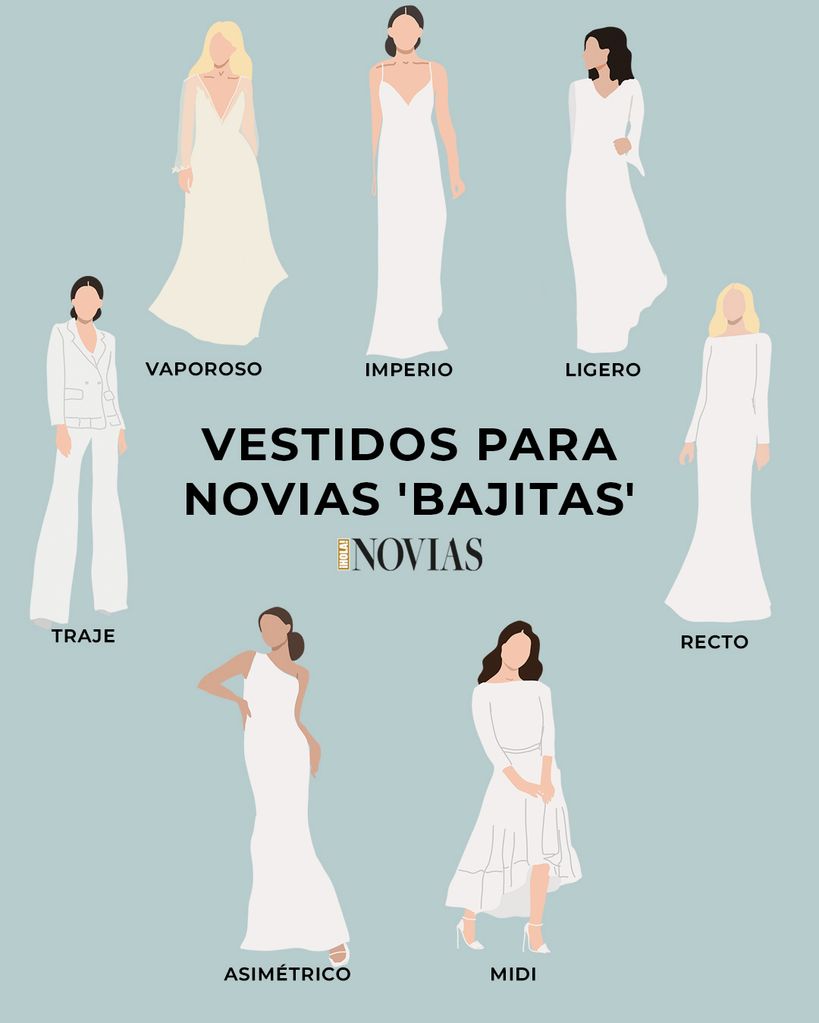 novias bajitas