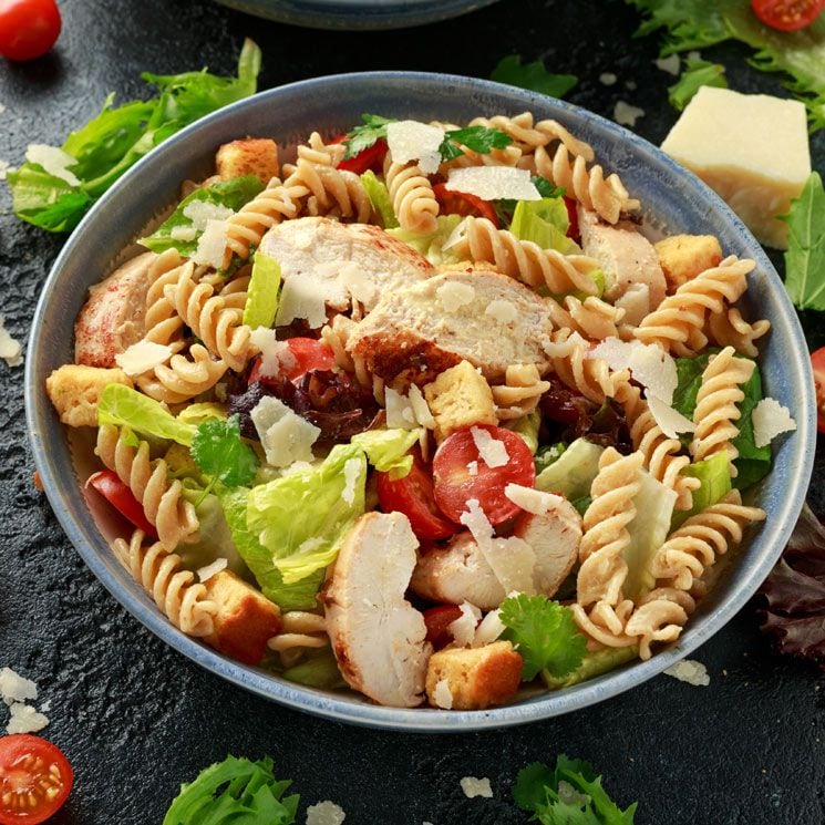 ensalad pasta pollo adob