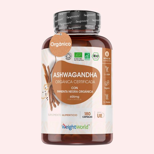 Ashwagandha Orgánica 605mg