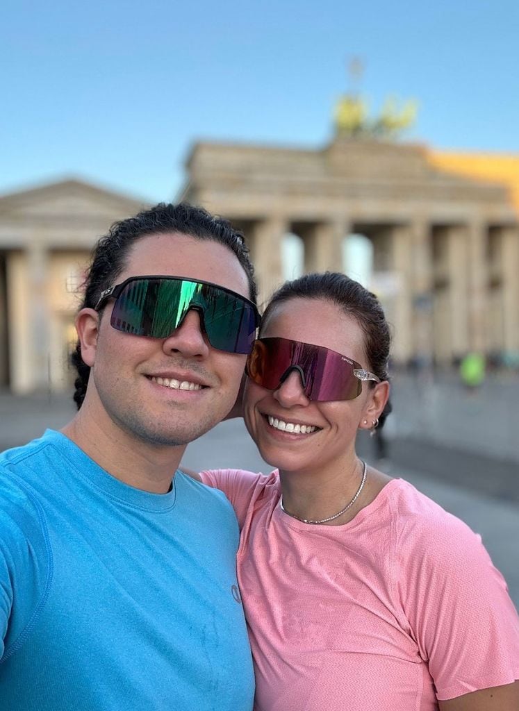 Tania Rincón y Pedro Pereyra participarán en el maratón de Berlín, el próximo domingo