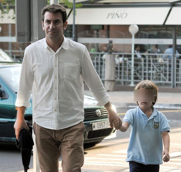 Arturo salió a almorzar con su hijo, Martín