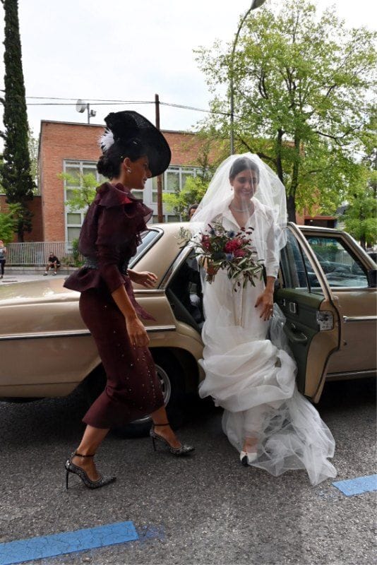 Inés Domecq y María García de Jaime, entre los invitados a la boda de la diseñadora Lucía Martín Alcalde