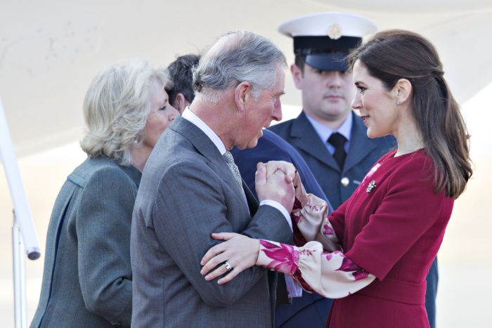 Carlos III y la reina Letizia